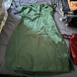 Mini dress-strappy back